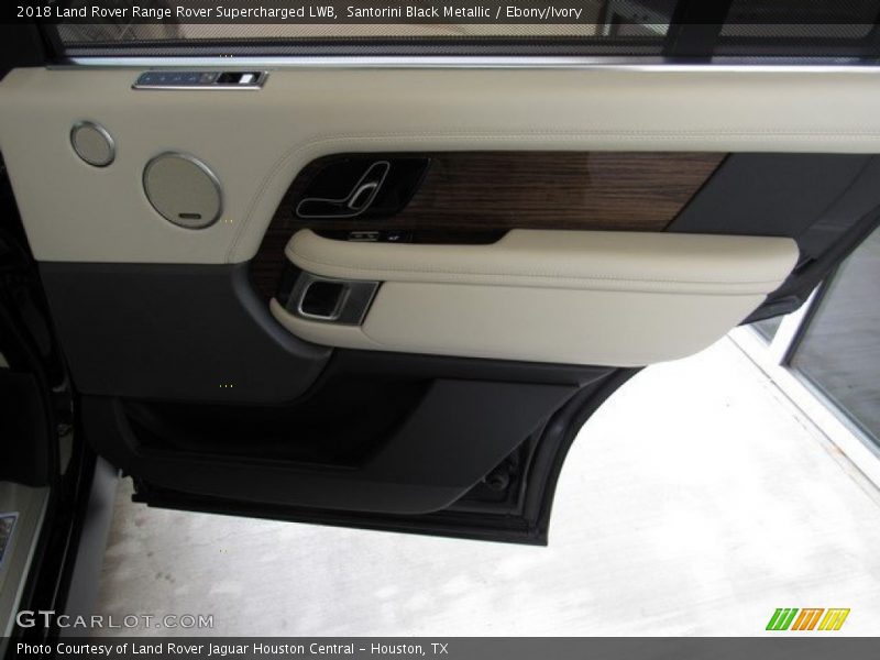 Santorini Black Metallic / Ebony/Ivory 2018 Land Rover Range Rover Supercharged LWB