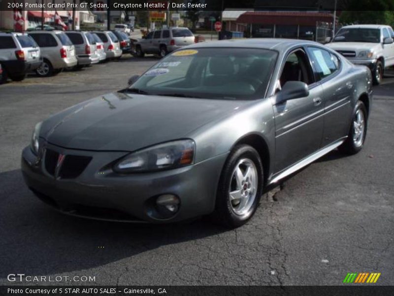 Greystone Metallic / Dark Pewter 2004 Pontiac Grand Prix GT Sedan