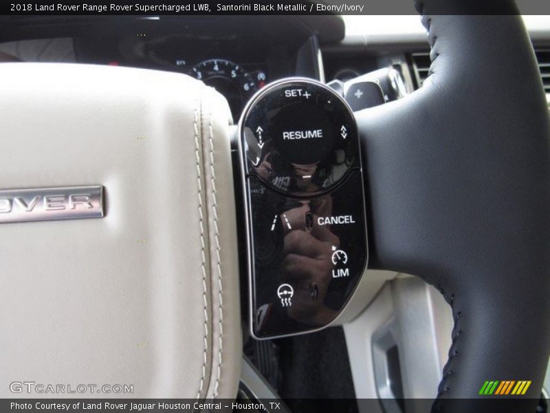 Santorini Black Metallic / Ebony/Ivory 2018 Land Rover Range Rover Supercharged LWB