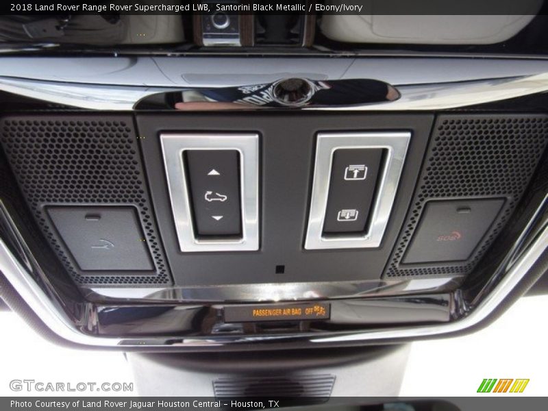 Santorini Black Metallic / Ebony/Ivory 2018 Land Rover Range Rover Supercharged LWB