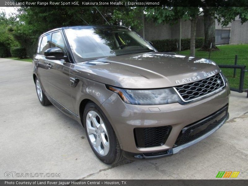Kiakoura Stone Metallic / Espresso/Almond 2018 Land Rover Range Rover Sport HSE
