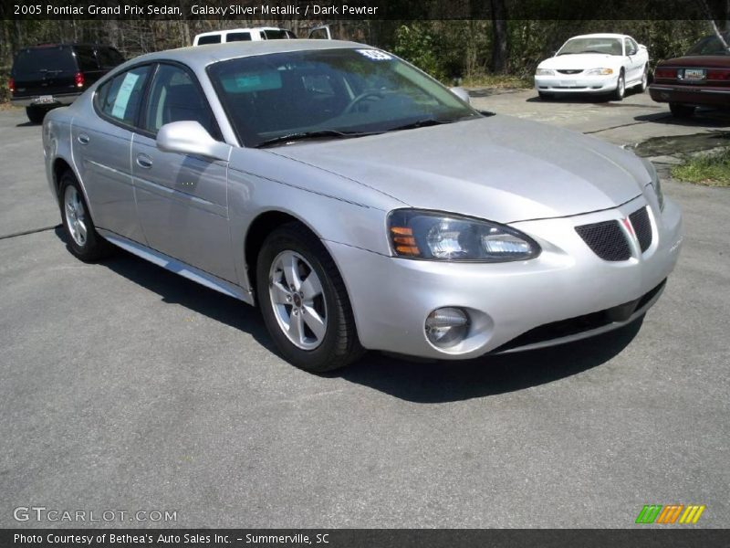 Galaxy Silver Metallic / Dark Pewter 2005 Pontiac Grand Prix Sedan