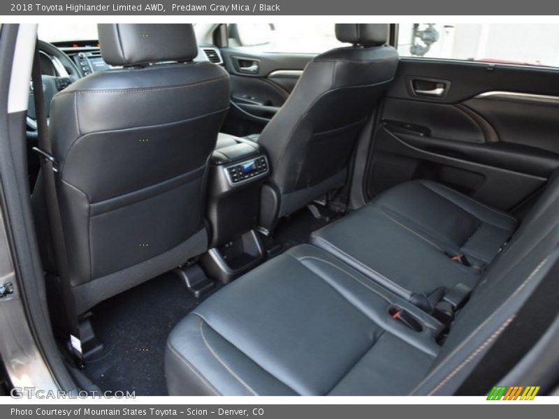 Predawn Gray Mica / Black 2018 Toyota Highlander Limited AWD