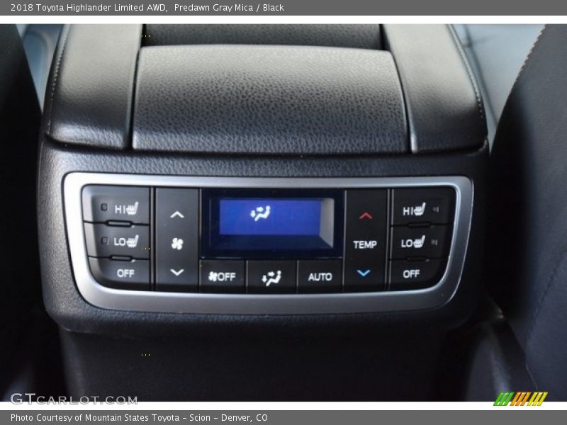 Predawn Gray Mica / Black 2018 Toyota Highlander Limited AWD