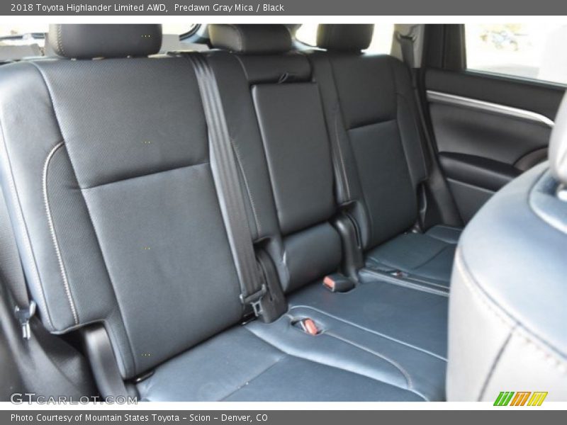 Predawn Gray Mica / Black 2018 Toyota Highlander Limited AWD