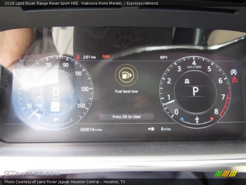Kiakoura Stone Metallic / Espresso/Almond 2018 Land Rover Range Rover Sport HSE