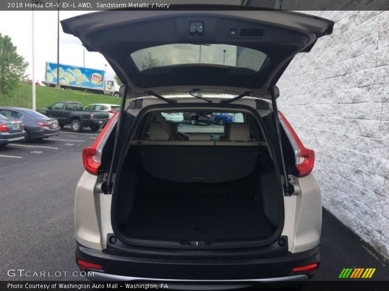 Sandstorm Metallic / Ivory 2018 Honda CR-V EX-L AWD