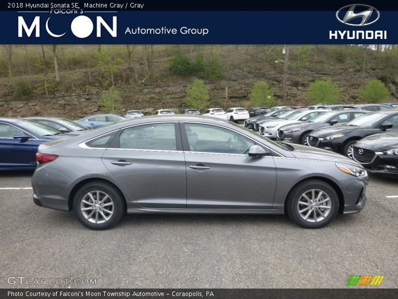 Machine Gray / Gray 2018 Hyundai Sonata SE