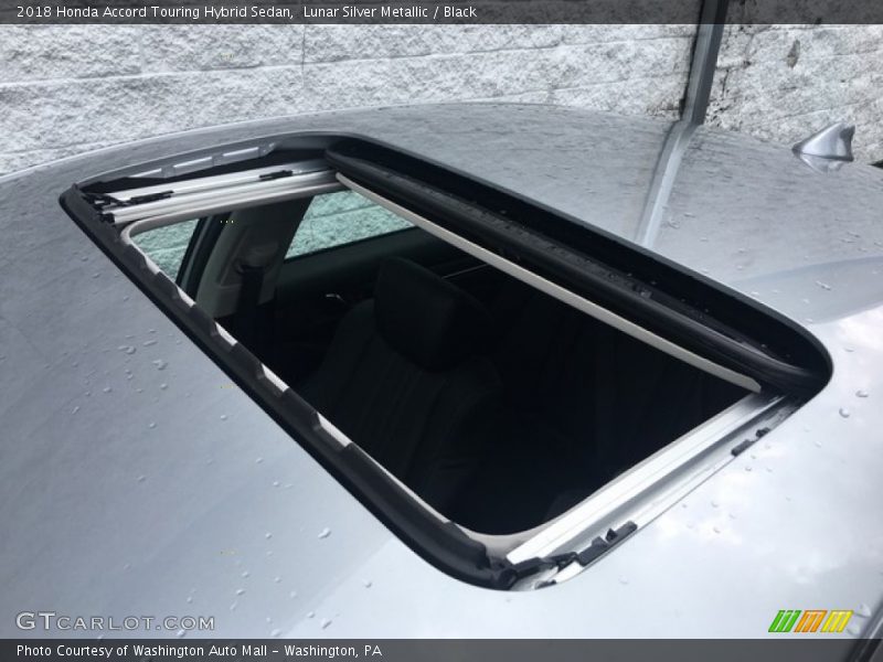 Lunar Silver Metallic / Black 2018 Honda Accord Touring Hybrid Sedan