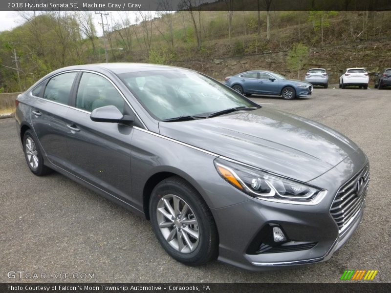 Machine Gray / Gray 2018 Hyundai Sonata SE