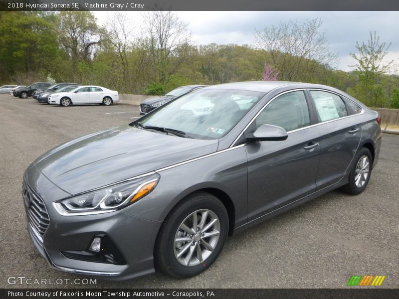 Machine Gray / Gray 2018 Hyundai Sonata SE