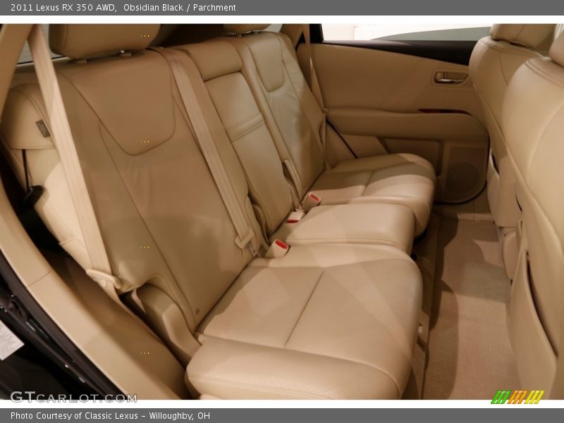 Obsidian Black / Parchment 2011 Lexus RX 350 AWD