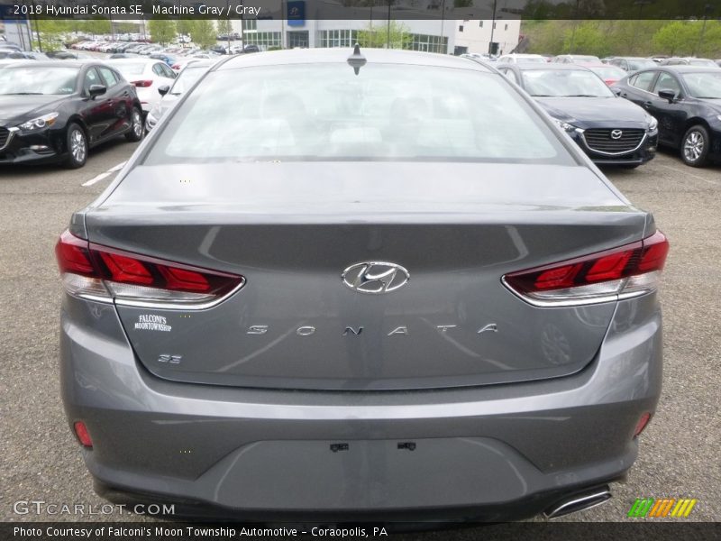 Machine Gray / Gray 2018 Hyundai Sonata SE