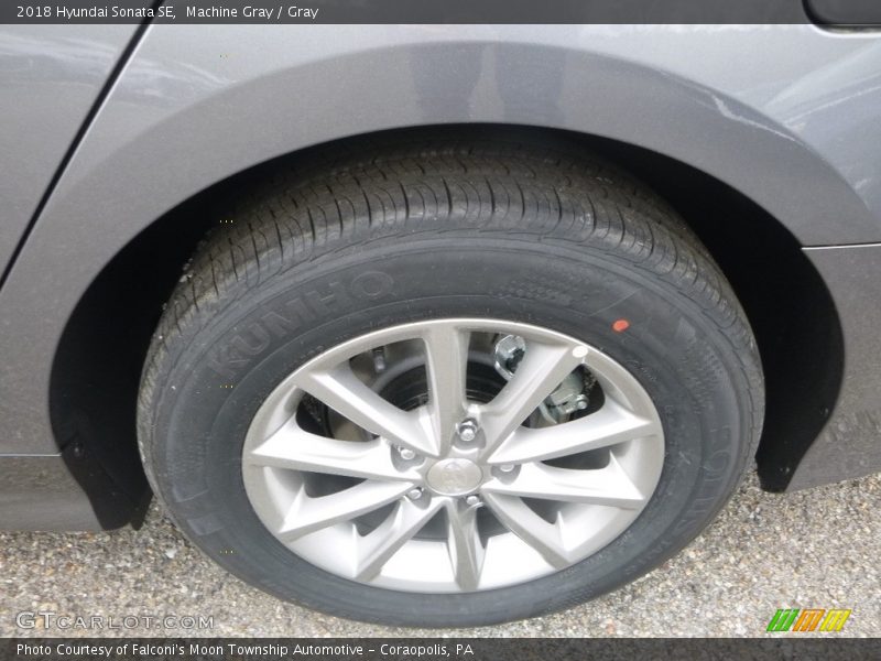 Machine Gray / Gray 2018 Hyundai Sonata SE