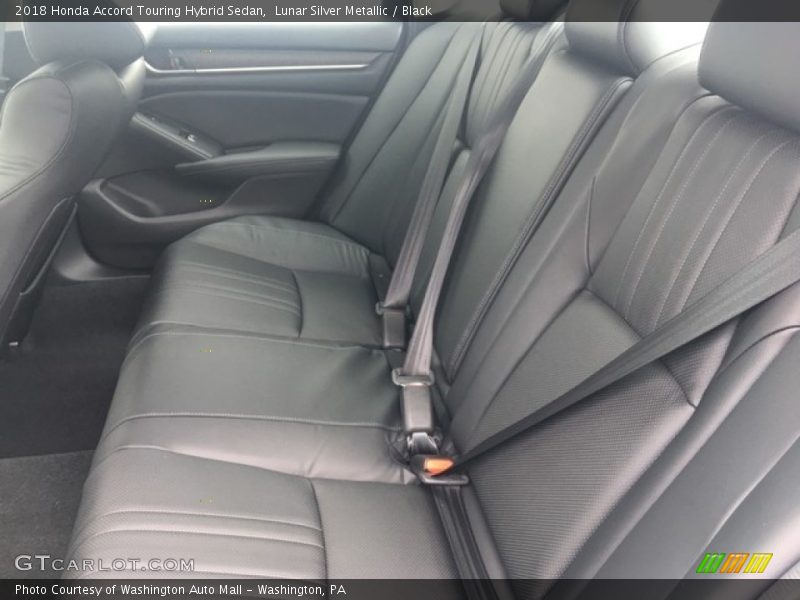 Rear Seat of 2018 Accord Touring Hybrid Sedan