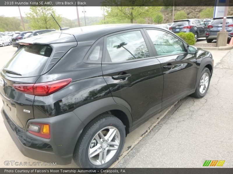 Ultra Black / Black 2018 Hyundai Kona SE AWD