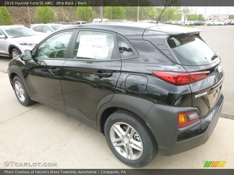 Ultra Black / Black 2018 Hyundai Kona SE AWD