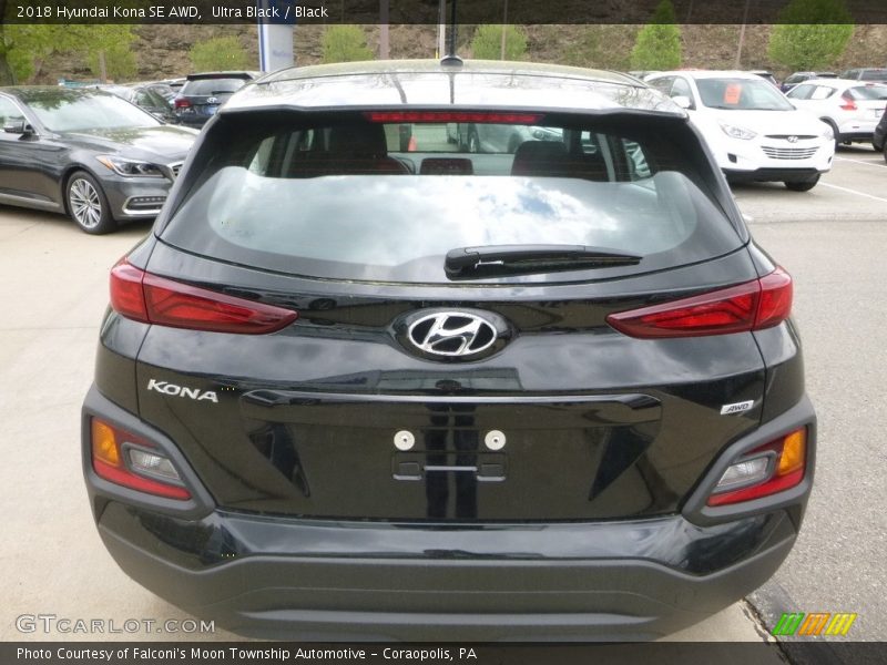 Ultra Black / Black 2018 Hyundai Kona SE AWD