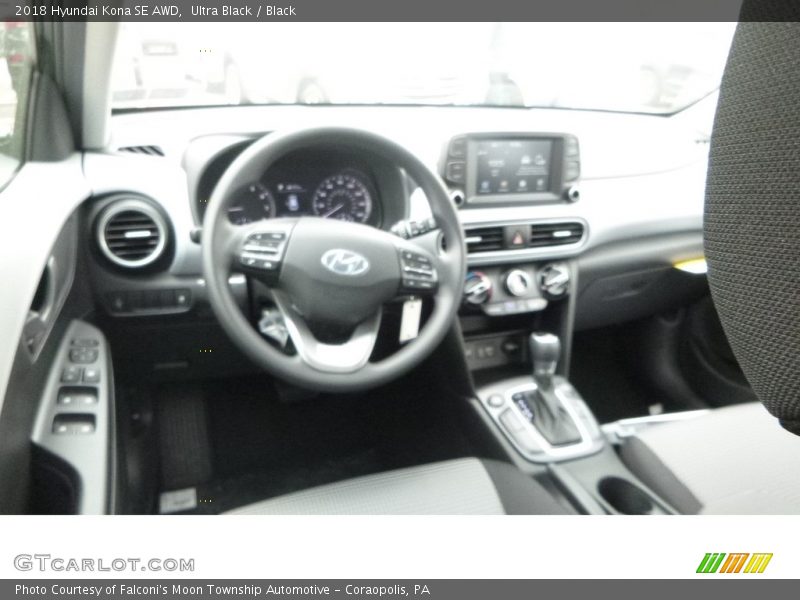 Ultra Black / Black 2018 Hyundai Kona SE AWD
