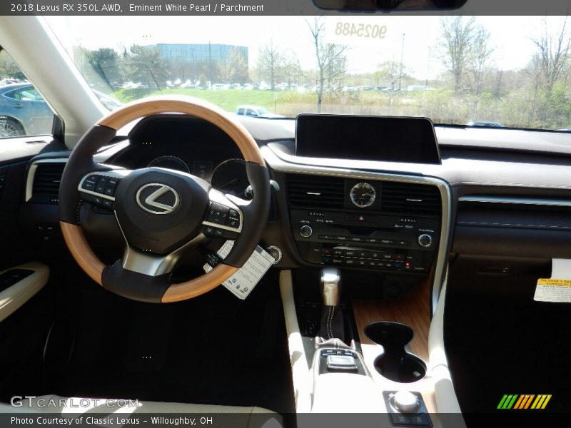 Eminent White Pearl / Parchment 2018 Lexus RX 350L AWD