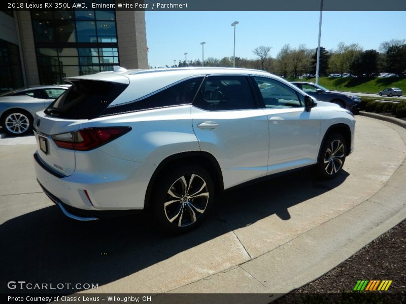 Eminent White Pearl / Parchment 2018 Lexus RX 350L AWD