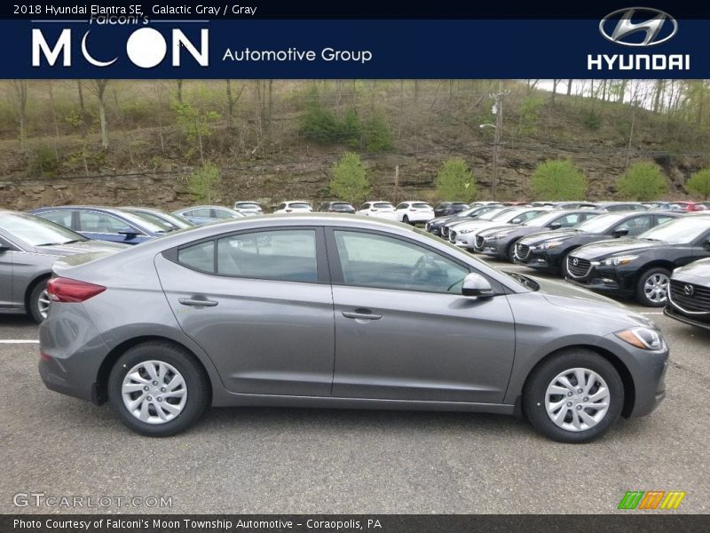 Galactic Gray / Gray 2018 Hyundai Elantra SE