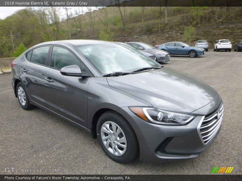 Galactic Gray / Gray 2018 Hyundai Elantra SE