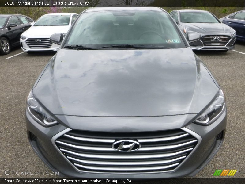 Galactic Gray / Gray 2018 Hyundai Elantra SE