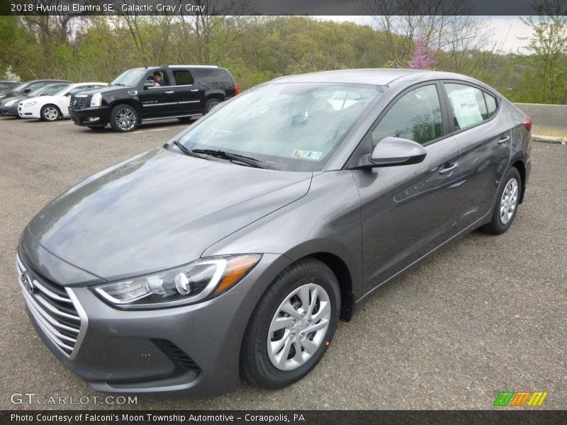 Galactic Gray / Gray 2018 Hyundai Elantra SE