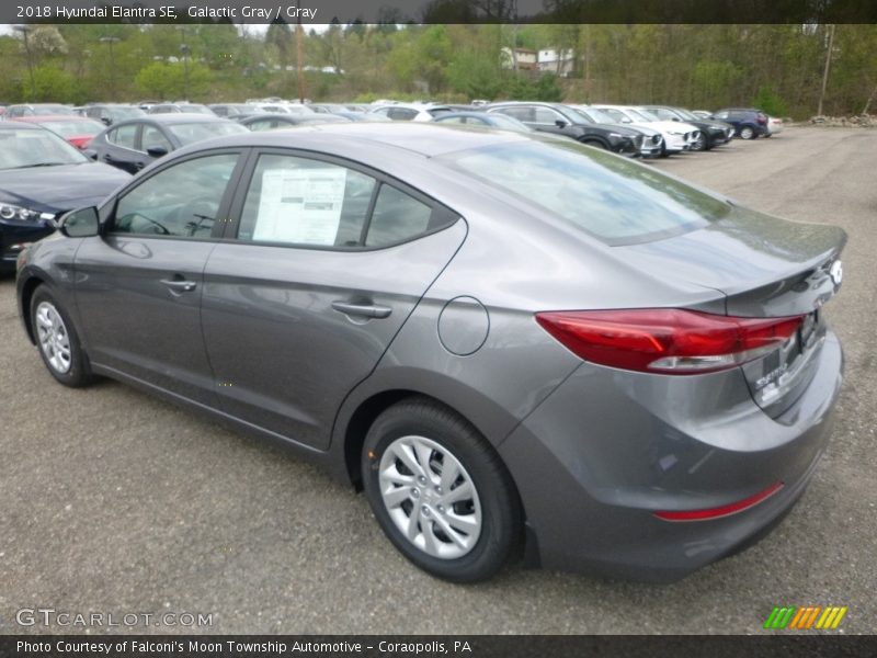 Galactic Gray / Gray 2018 Hyundai Elantra SE