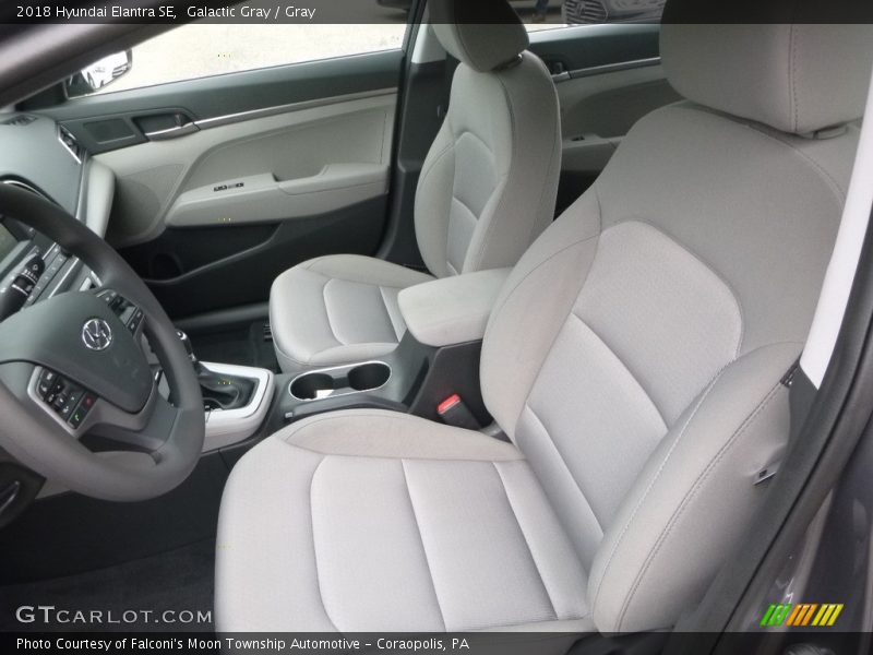 Galactic Gray / Gray 2018 Hyundai Elantra SE