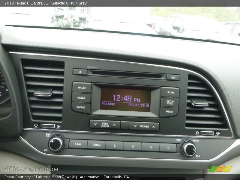 Galactic Gray / Gray 2018 Hyundai Elantra SE