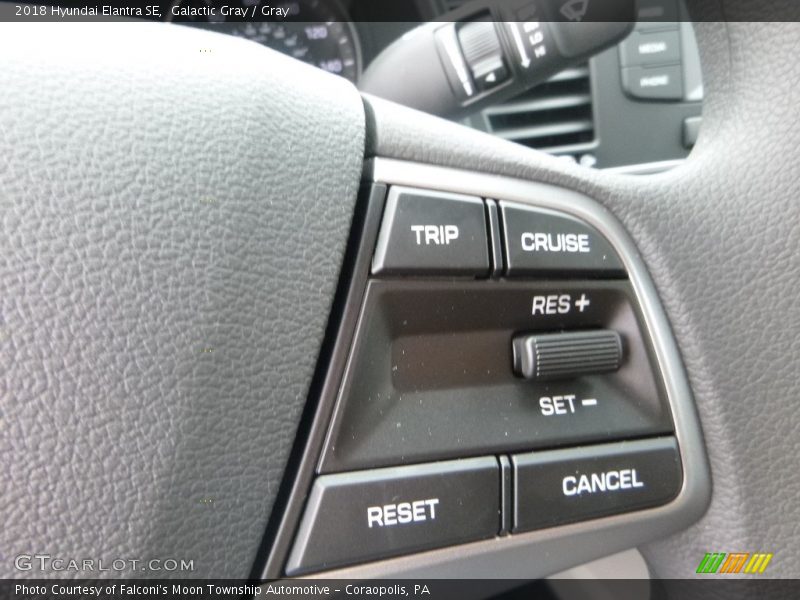Galactic Gray / Gray 2018 Hyundai Elantra SE