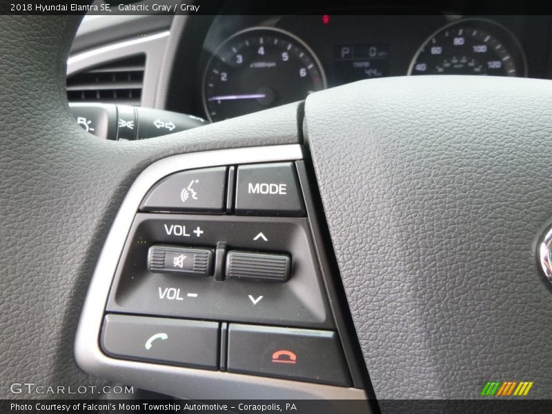 Galactic Gray / Gray 2018 Hyundai Elantra SE