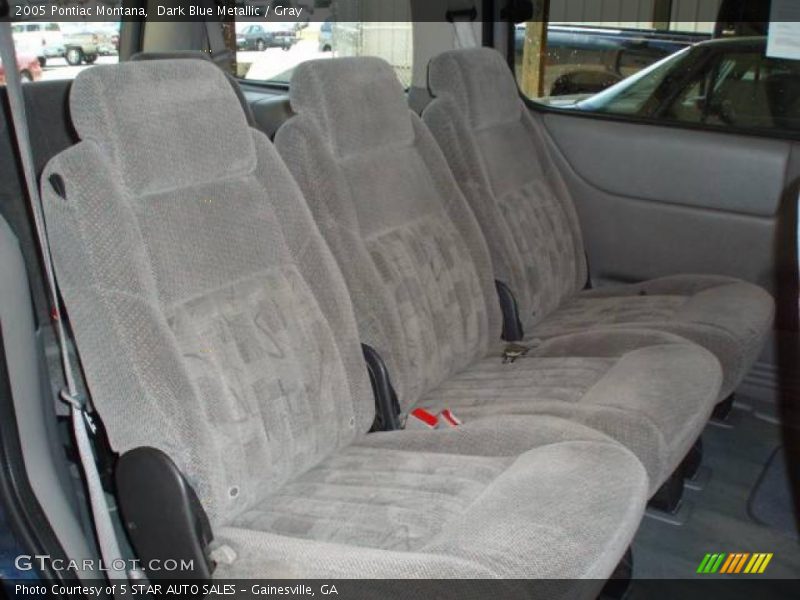 Dark Blue Metallic / Gray 2005 Pontiac Montana