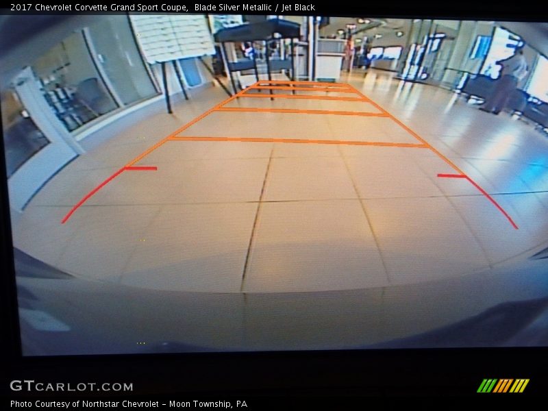 Blade Silver Metallic / Jet Black 2017 Chevrolet Corvette Grand Sport Coupe