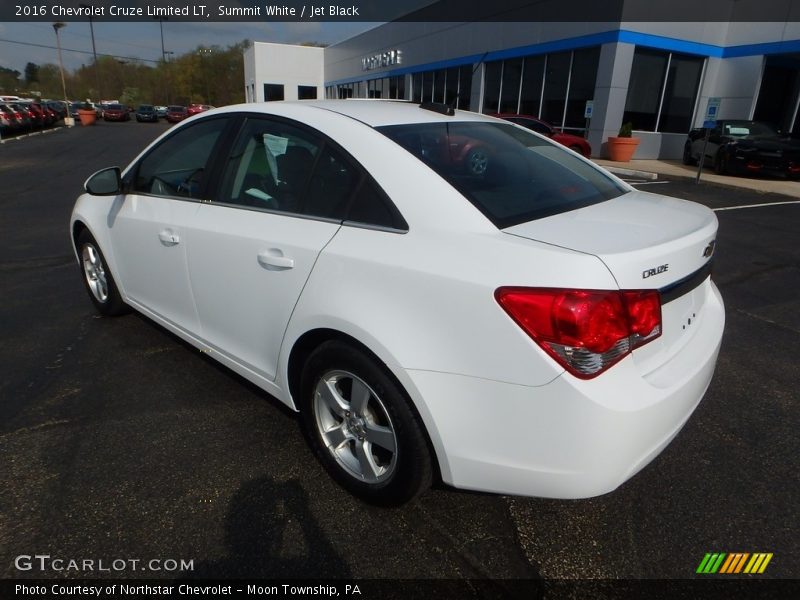 Summit White / Jet Black 2016 Chevrolet Cruze Limited LT