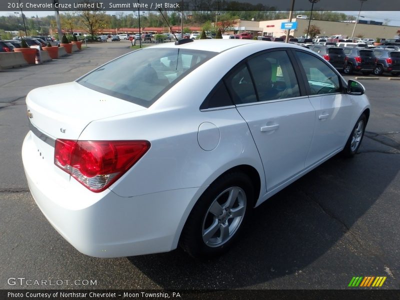Summit White / Jet Black 2016 Chevrolet Cruze Limited LT