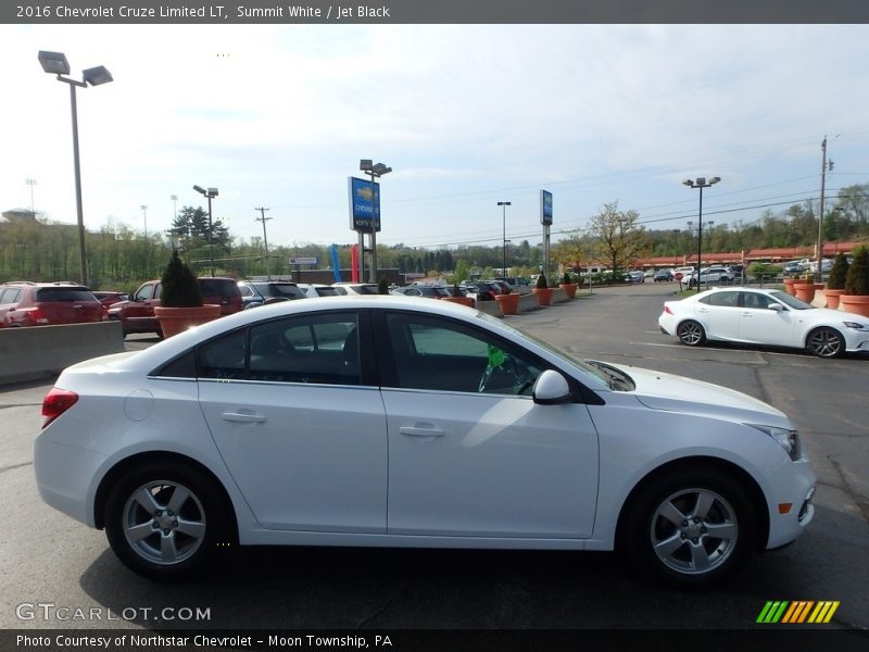 Summit White / Jet Black 2016 Chevrolet Cruze Limited LT