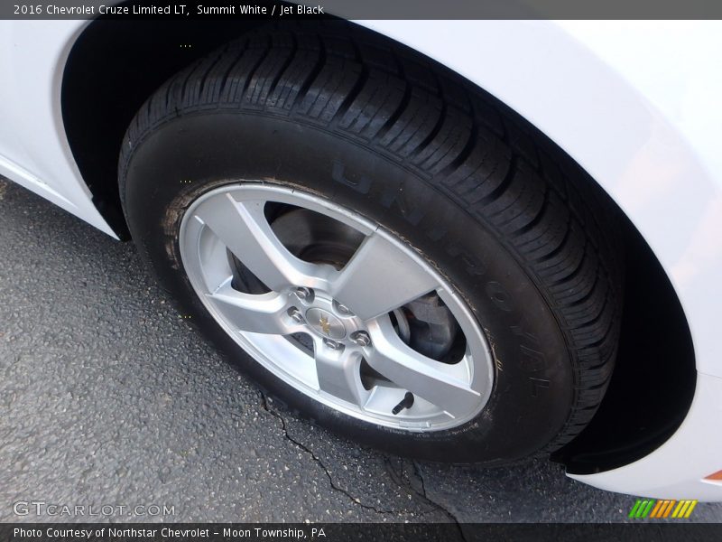 Summit White / Jet Black 2016 Chevrolet Cruze Limited LT