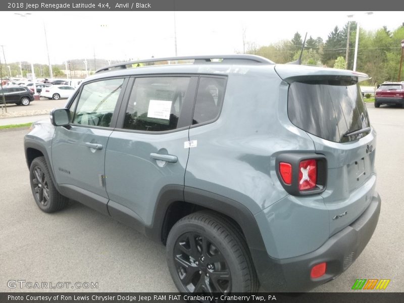 Anvil / Black 2018 Jeep Renegade Latitude 4x4