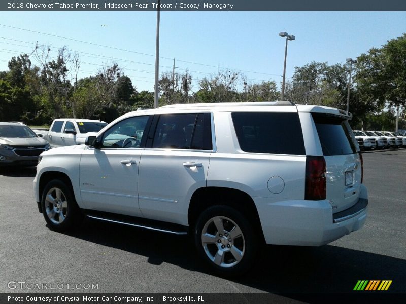 Iridescent Pearl Tricoat / Cocoa/­Mahogany 2018 Chevrolet Tahoe Premier