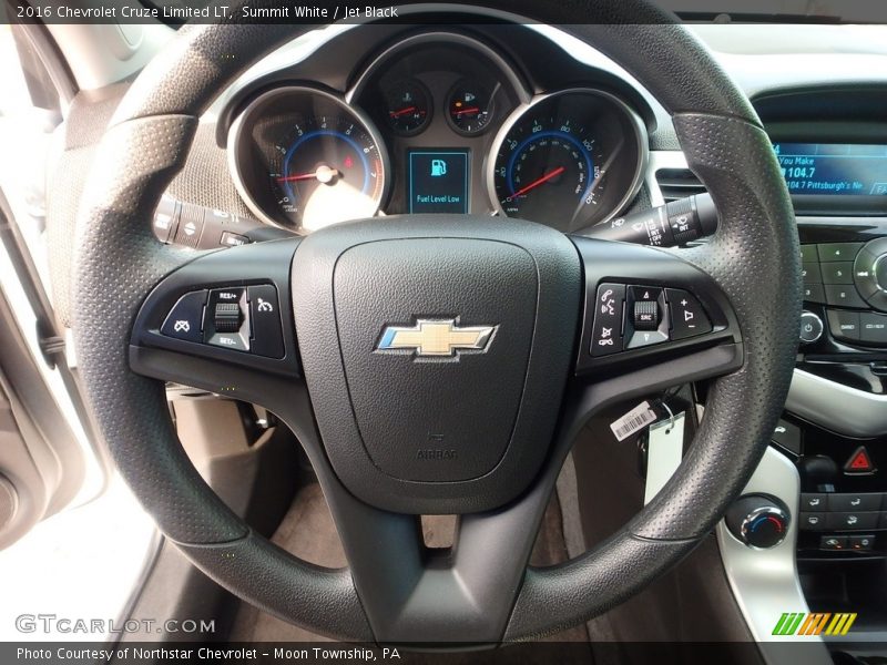 Summit White / Jet Black 2016 Chevrolet Cruze Limited LT