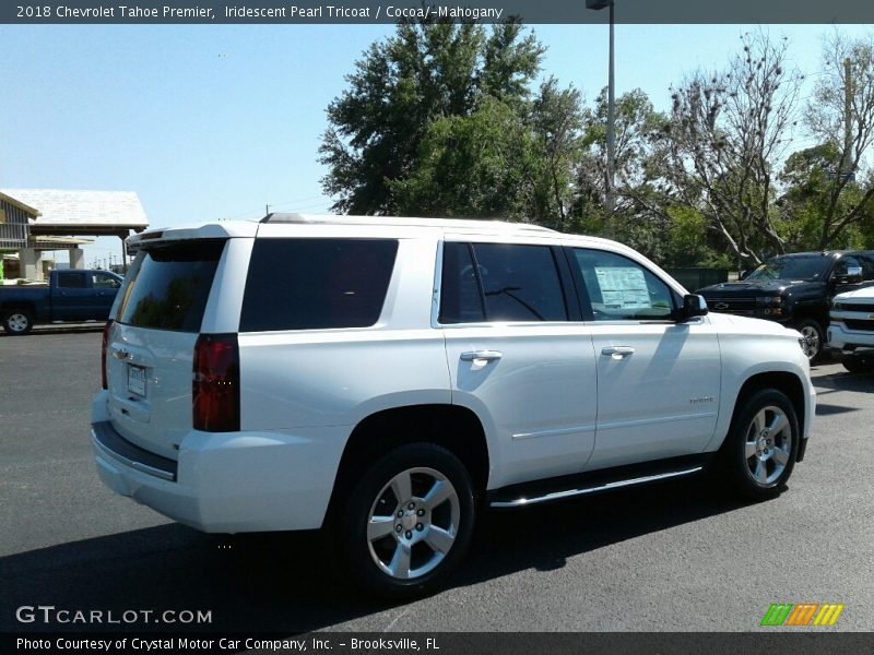 Iridescent Pearl Tricoat / Cocoa/­Mahogany 2018 Chevrolet Tahoe Premier