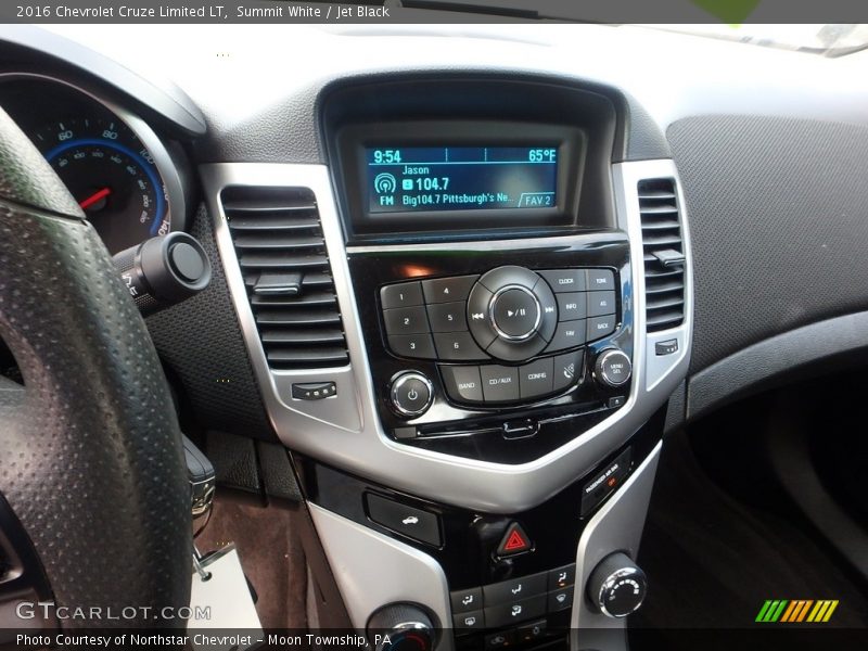 Summit White / Jet Black 2016 Chevrolet Cruze Limited LT