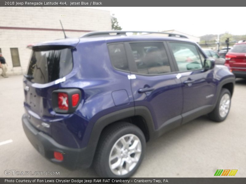 Jetset Blue / Black 2018 Jeep Renegade Latitude 4x4