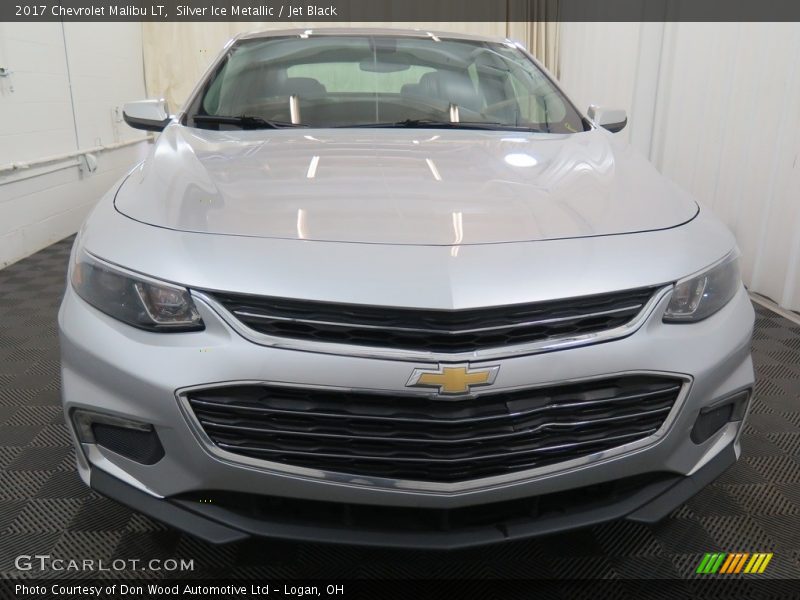 Silver Ice Metallic / Jet Black 2017 Chevrolet Malibu LT