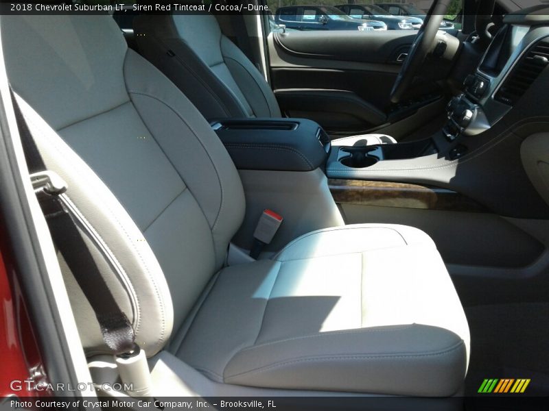 Siren Red Tintcoat / Cocoa/­Dune 2018 Chevrolet Suburban LT