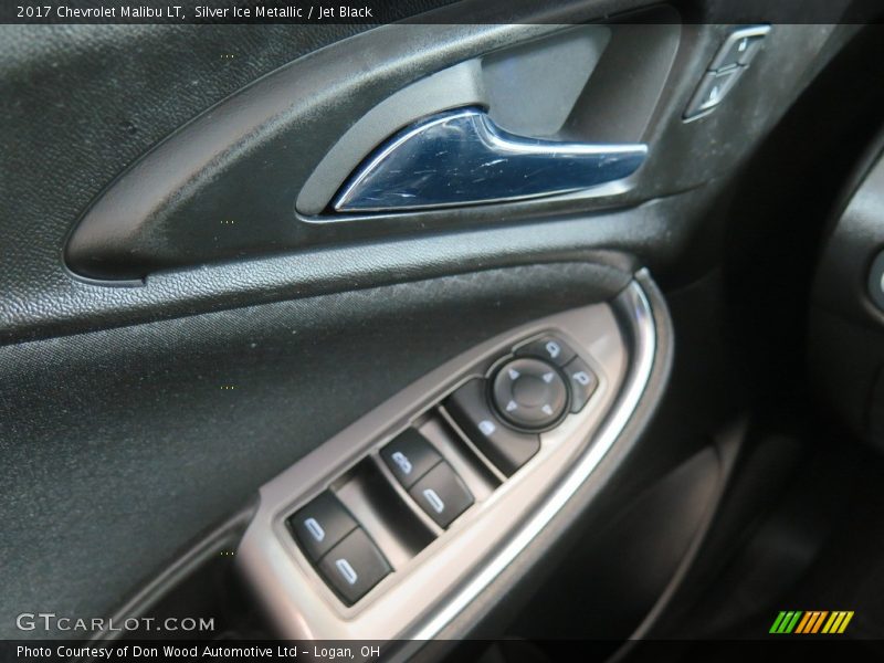 Silver Ice Metallic / Jet Black 2017 Chevrolet Malibu LT