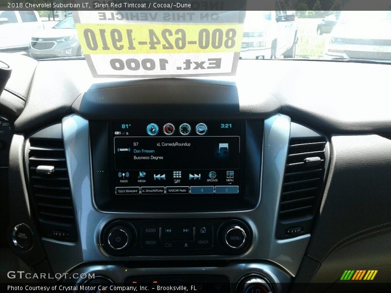 Siren Red Tintcoat / Cocoa/­Dune 2018 Chevrolet Suburban LT